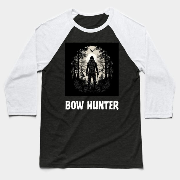 bow hunting Baseball T-Shirt by vaporgraphic